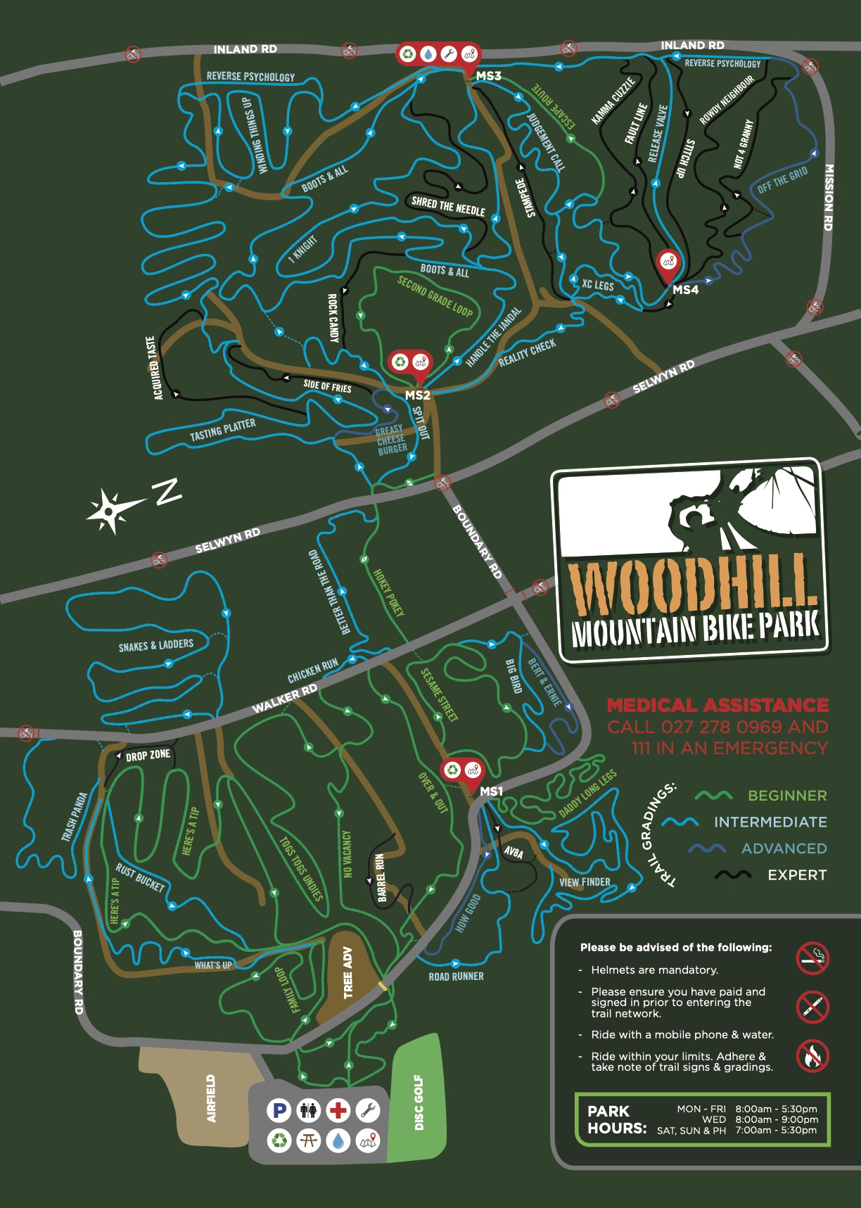 Trail map