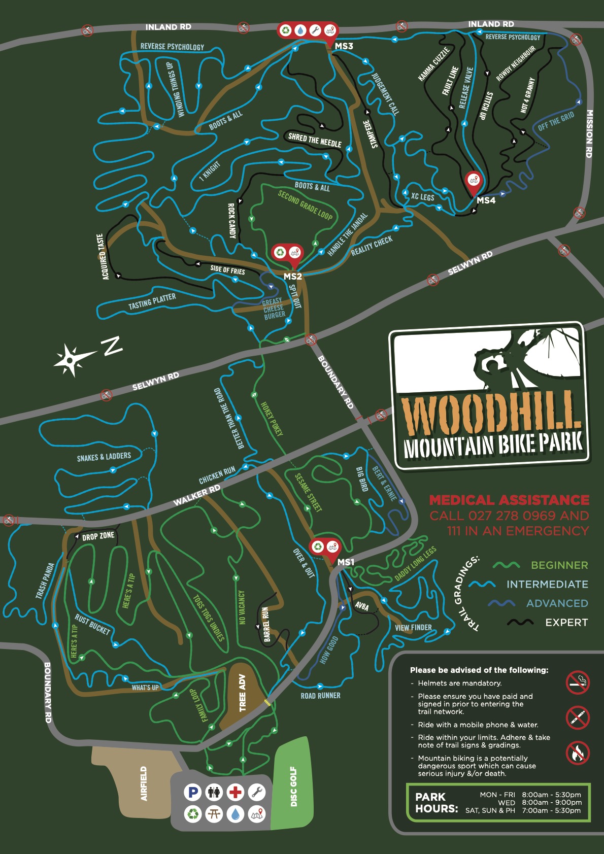 Trail map