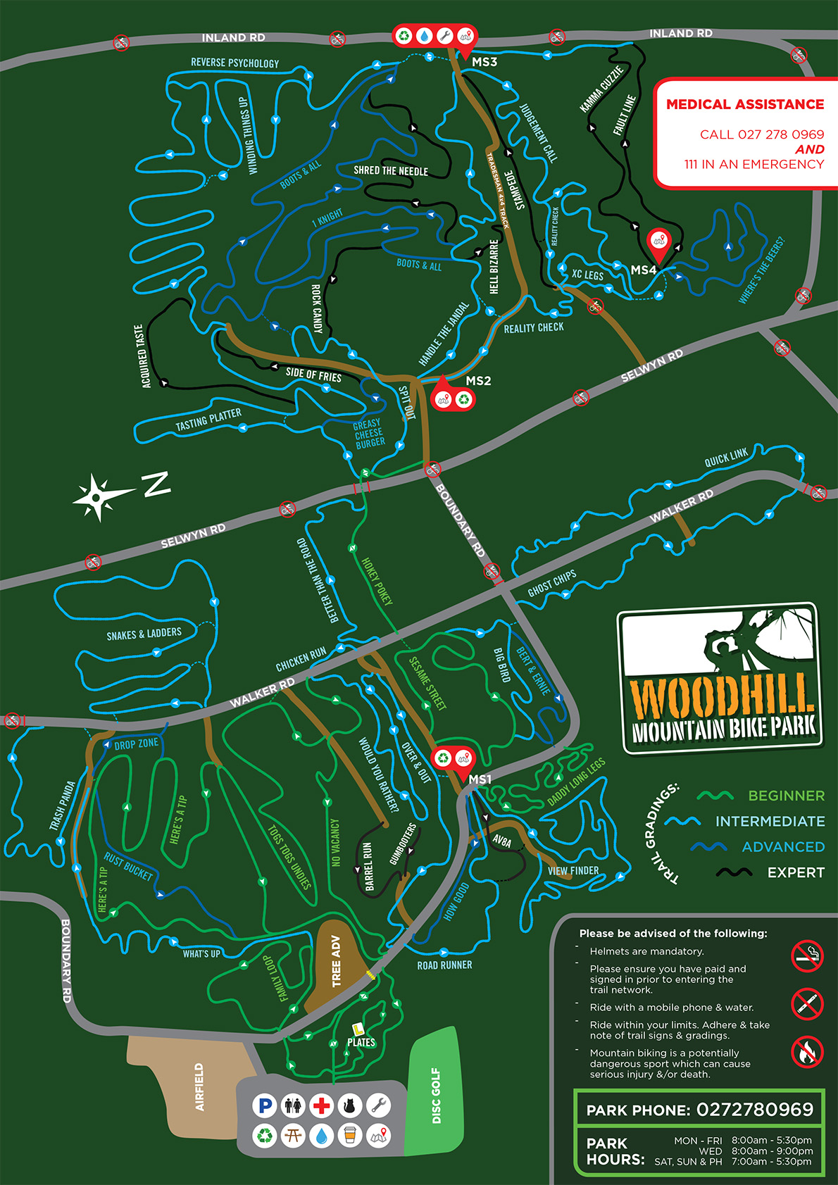 Trail map