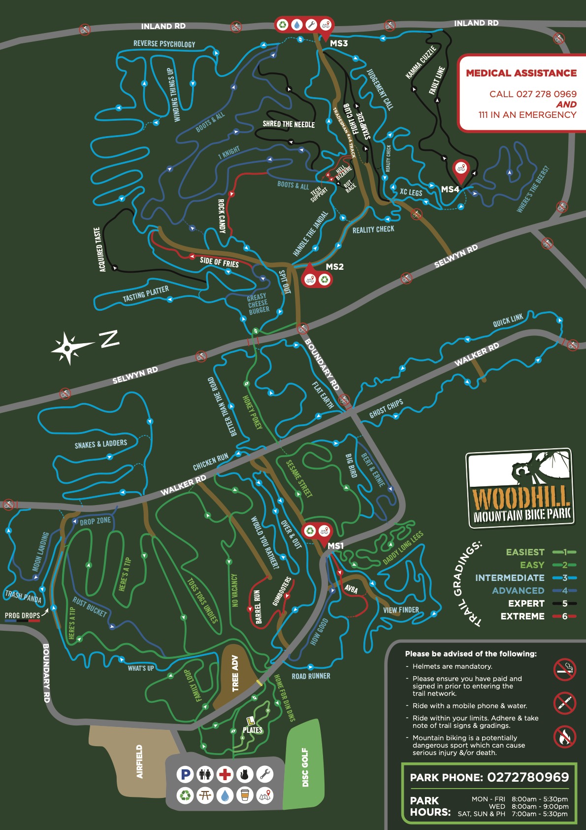 Trail map