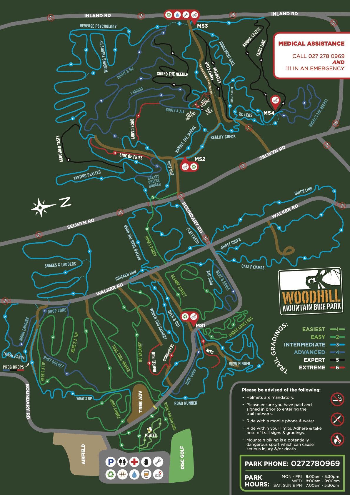 Trail map