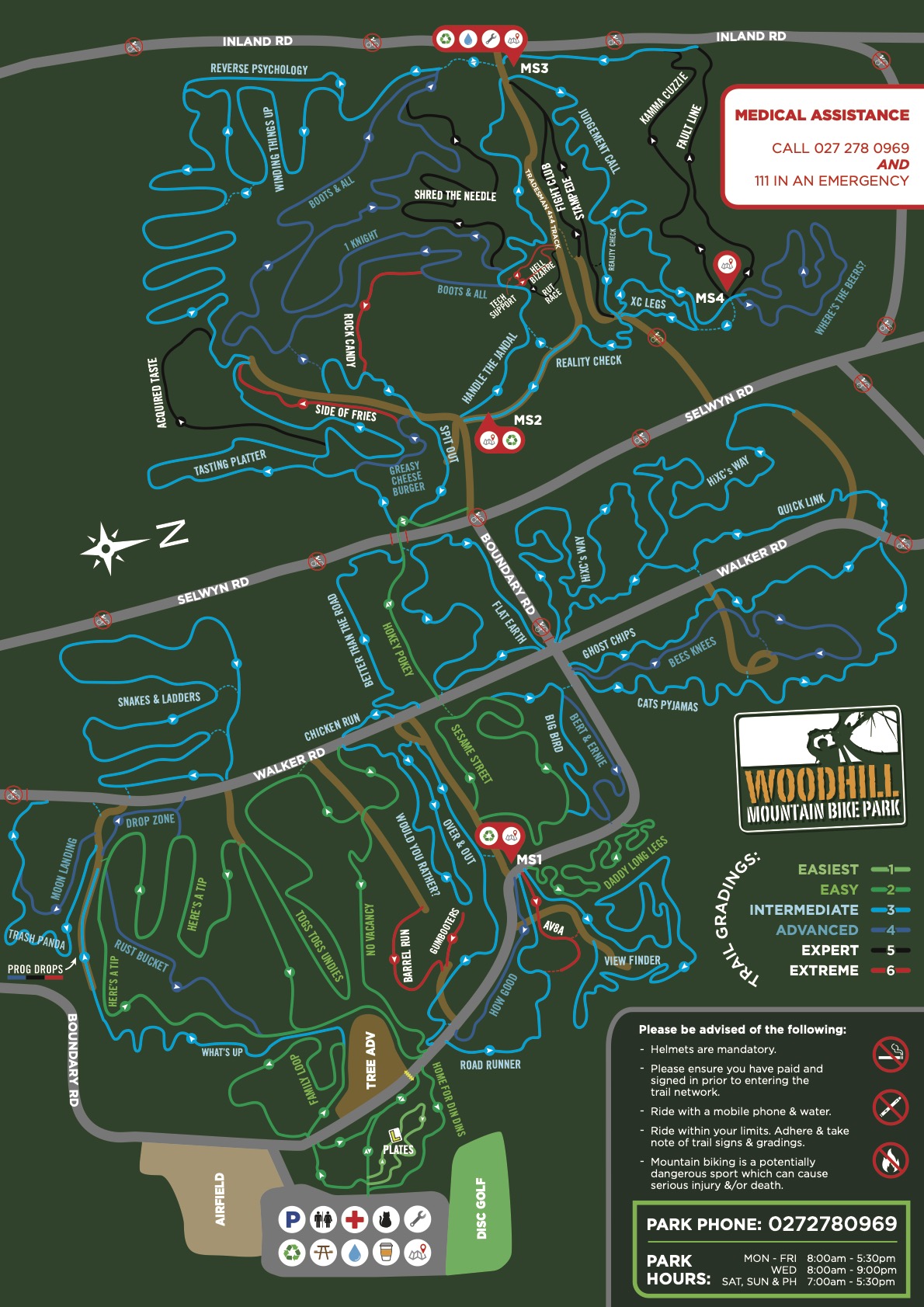 Trail map